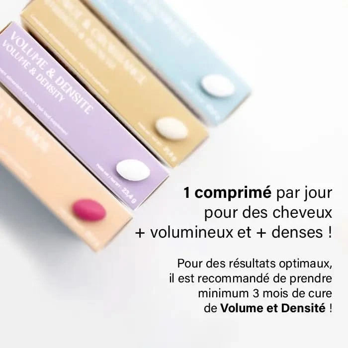 compléments alimentaires volume et densité