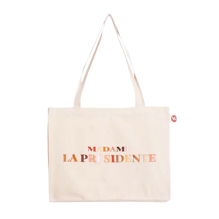 tote bag Madame la Présidente